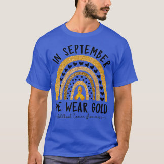 Funny Childhood Cancer Awareness Shirts in Septemb