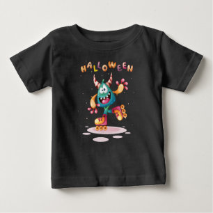 Funny Childish Halloween Monster Kleinkind Baby T- Baby T-shirt