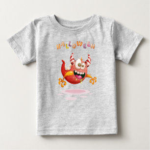 Funny Childish Halloween Monster Kleinkind Baby T- Baby T-shirt