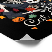 Funny Childless Cat Lady Halloween Kostüm Party K Poster (Ecke)