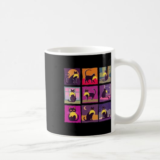 Funny Childless Cat Lady mit Trump-Haar Kaffeetasse (Rechts)