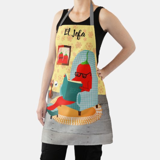 Funny Chili Chile Pfeffer chihuahua mexikanisches  Schürze (InSitu)