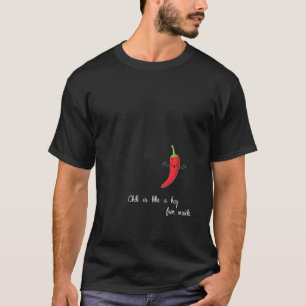 Funny Chili Pepper Hot Habanero Hug T-Shirt