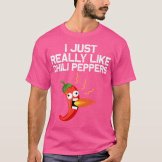 Funny Chili Pfeffer Design Damen Gewürzter Haba T-Shirt