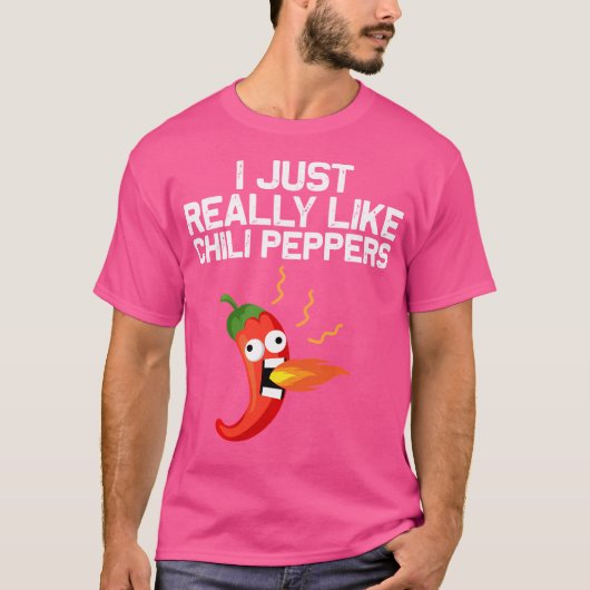 Funny Chili Pfeffer Design Damen Gewürzter Haba T-Shirt (Vorderseite)