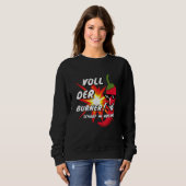 Funny chilli saying for chilli lovers, spicy chill sweatshirt (Vorne ganz)