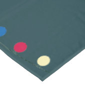 Funny Chillin' mit meinen Gnomen Weihnachtslöffel Tischdecke (Schrägansicht)