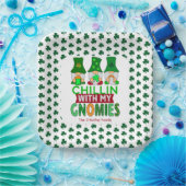 Funny Chillin mit My Gnomies St Patricks Day Pappteller (Party)