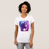 Funny Chimpanzee Old Age Joke T - Shirt (Vorne ganz)