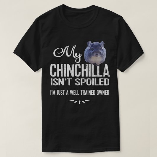 Funny Chinchilla T-Shirt (Design vorne)