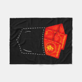 Funny Chinese New Year Fake Cket Red Envelopes Luc Fleecedecke (Vorderseite (Horizontal))