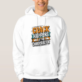 Funny Chiropracic Zitate Spine Crack Spaß Hoodie