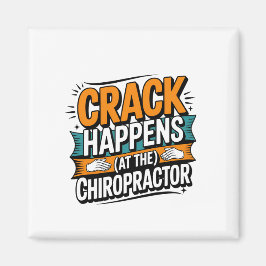 Funny Chiropracic Zitate Spine Crack Spaß Magnet