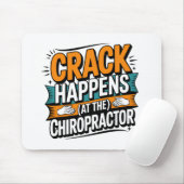 Funny Chiropracic Zitate Spine Crack Spaß Mousepad (Mit Mouse)