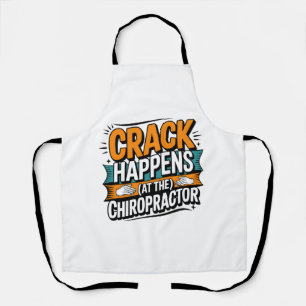 Funny Chiropracic Zitate Spine Crack Spaß Schürze