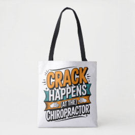 Funny Chiropracic Zitate Spine Crack Spaß Tasche