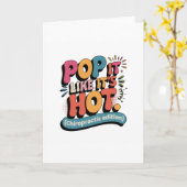 Funny Chiropractic Quote for Spine Health Lovers Karte (Gelbe Blume)