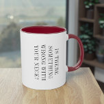 Funny Chiropractor Bone Adjuster Chiropraktische T Tasse<br><div class="desc">Diese Tasse ist ein tolles Geschenk für Ihren Lieblings-Chiropraktiker, denn wer nach einem anstrengenden Arbeitstag keine heiße Tasse Schokolade oder Kaffee Liebe, wirft mit dem Flüstern und dem Anpassen der Knochen auf. Im Text steht: "Stimmt etwas mit deinem Nacken nicht?" Perfektes Geschenk für eine chiropraktische Praxis, die Tag oder Jubiläumsfeier...</div>