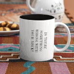 Funny Chiropractor Bone Adjuster Coworker Gag Zweifarbige Tasse<br><div class="desc">Diese Tasse ist ein tolles Geschenk für Ihren Lieblings-Chiropraktiker, denn wer nach einem anstrengenden Arbeitstag keine heiße Tasse Schokolade oder Kaffee Liebe, wirft mit dem Flüstern und dem Anpassen der Knochen auf. Im Text steht: "Stimmt etwas mit deinem Nacken nicht?" Perfektes Geschenk für eine chiropraktische Praxis, die Tag oder Jubiläumsfeier...</div>
