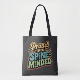 Funny Chiropractor gibt Spieß für Gesundheit Tasche