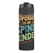 Funny Chiropractor gibt Spieß für Gesundheit Thermosbecher (Vorderseite)