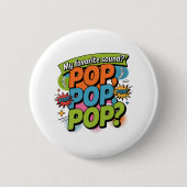 Funny Chiropractor Pop Sound Gift Button (Vorderseite)