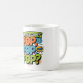 Funny Chiropractor Pop Sound Gift Kaffeetasse (VorderseiteRechts)