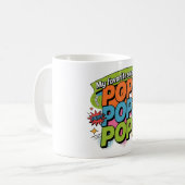 Funny Chiropractor Pop Sound Gift Kaffeetasse (Vorderseite Links)