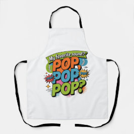 Funny Chiropractor Pop Sound Gift Schürze