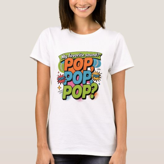 Funny Chiropractor Pop Sound Gift T-Shirt (Vorderseite)