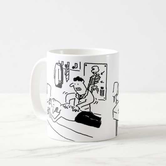 Funny Chiropractor Tasse (Vorderseite Links)