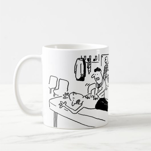 Funny Chiropractor Tasse (Links)