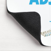 Funny Chiropraktor einfach nur passen es Wirbelsäu Mousepad (Ecke)