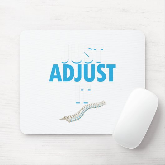 Funny Chiropraktor einfach nur passen es Wirbelsäu Mousepad (Mit Mouse)