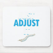 Funny Chiropraktor einfach nur passen es Wirbelsäu Mousepad (Vorne)