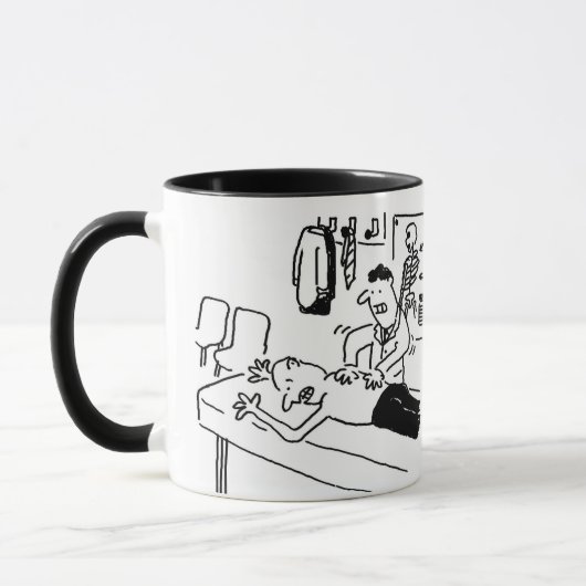 Funny Chiropraktor zwei Töne Tasse (Links)