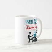 Funny Chirurg "Beruflich Seamstress" Operation Kaffeetasse (VorderseiteRechts)