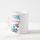 Funny Chirurg "Beruflich Seamstress" Operation Kaffeetasse (Vorderseite Links)