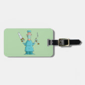 Funny Chirurg Cartoon Unglaublich witzig Medizin S Gepäckanhänger (Vorderseite horizontal)