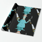 Funny Chirurg Cartoon Unglaublich witzig Medizin S Geschenkpapier (Ungerollt)