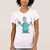 Funny Chirurg Cartoon Unglaublich witzig Medizin S T-Shirt (Vorderseite)