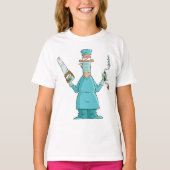 Funny Chirurg Cartoon Unglaublich witzig Medizin S T-Shirt (Vorderseite)