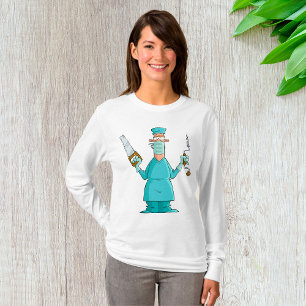 Funny Chirurg Cartoon Unglaublich witzig Medizin S T-Shirt