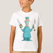 Funny Chirurg Cartoon Unglaublich witzig Medizin S T-Shirt (Vorderseite)