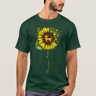 Funny Chiweenie Mama Sonnenblumen Muttertag - Para T-Shirt