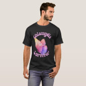 Funny Chlamydia Survivor Graphic Meme T-Shirt (Vorne ganz)