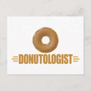 Funny Chocolate Donut Lover Postkarte