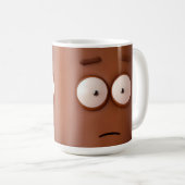 Funny Chocolate Gift Funny Mug Kaffeetasse (VorderseiteRechts)