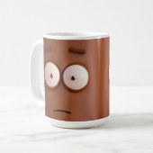 Funny Chocolate Gift Funny Mug Kaffeetasse (Vorderseite Links)