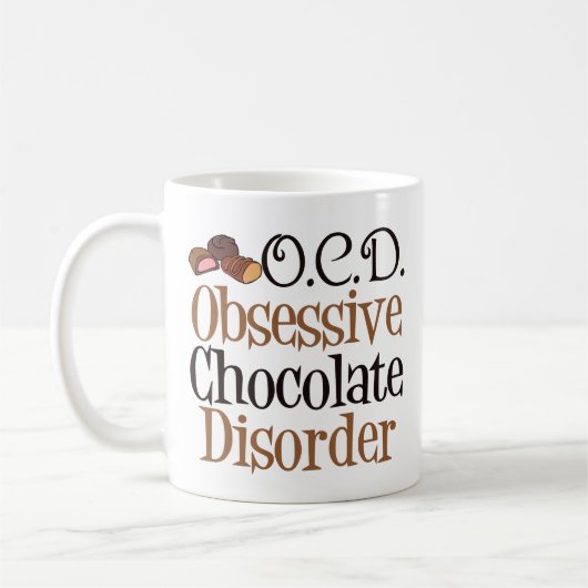 Funny Chocolate Kaffeetasse (Links)